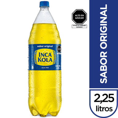 DESCARTABLE INCA COLA 2 LITROS 1/2
