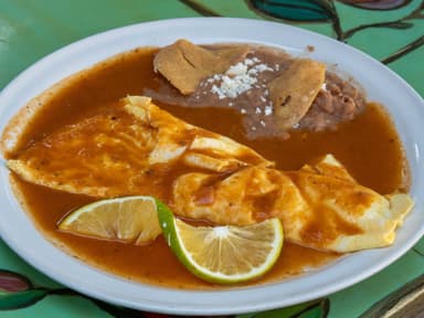 Omelette a la Mexicana