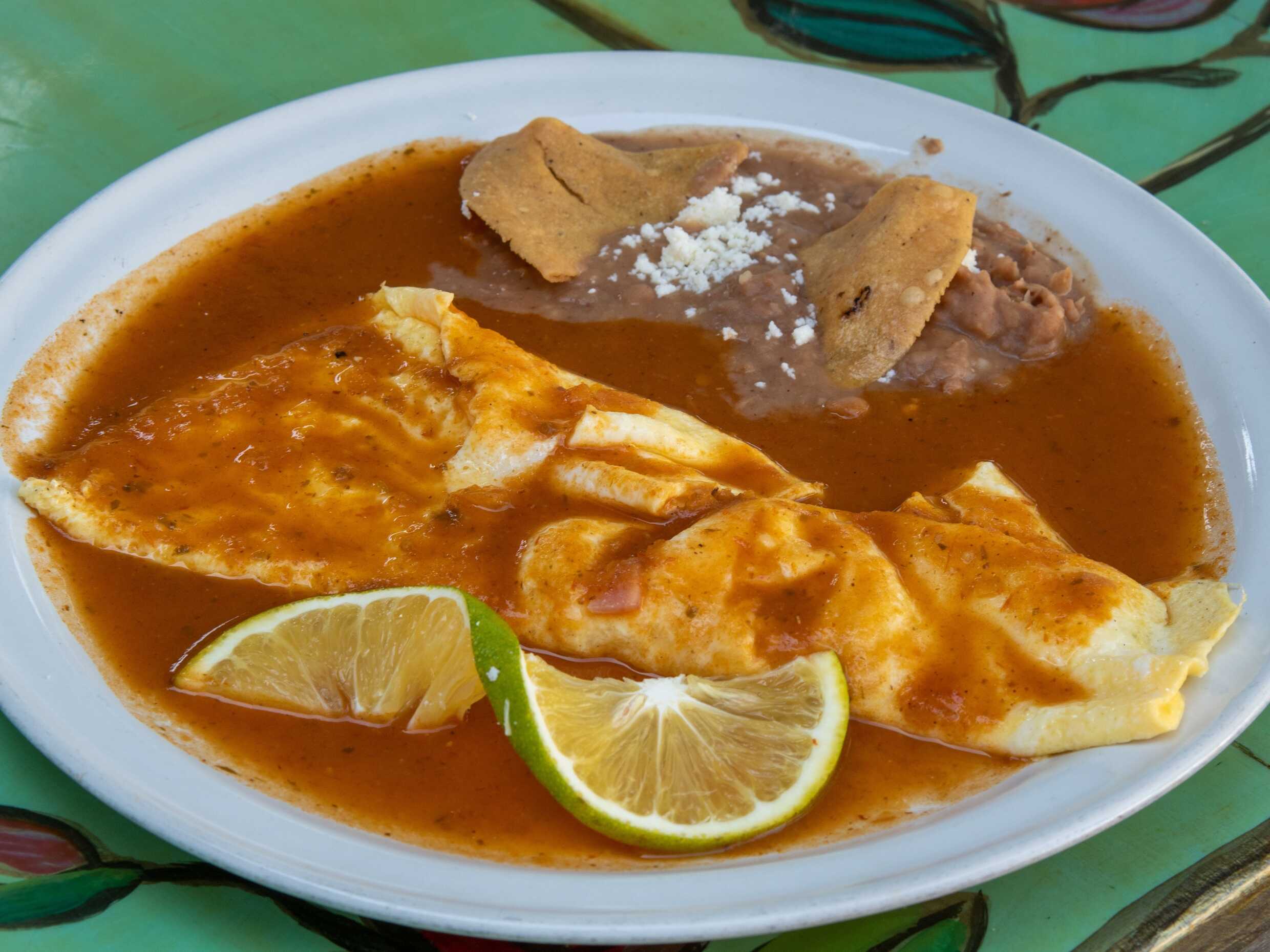 Omelette a la Mexicana