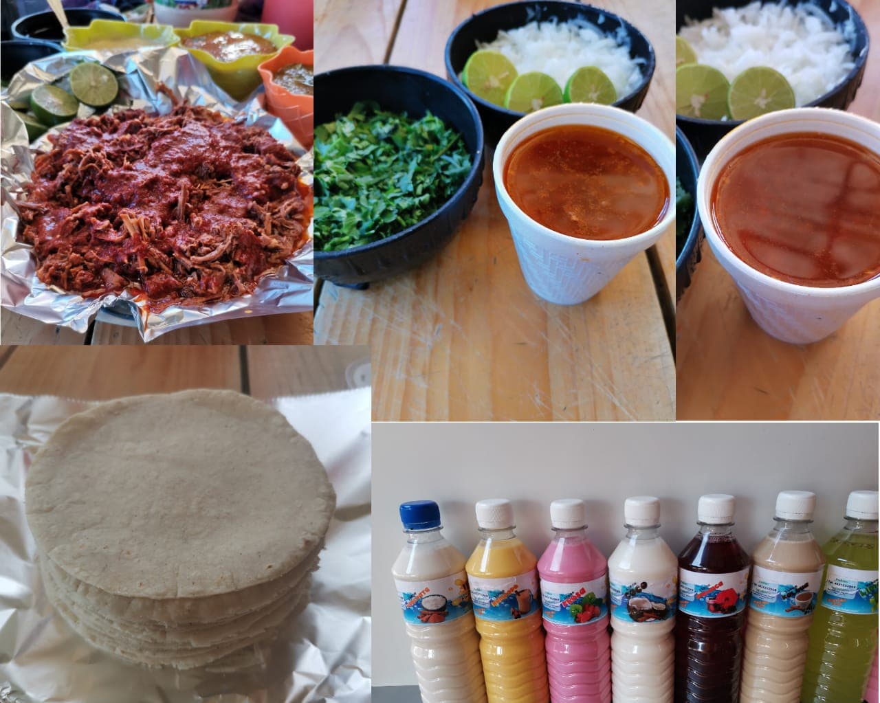 COMBO BARABACOA 1/4 + 2Consomé+2Aguas +Tortillas