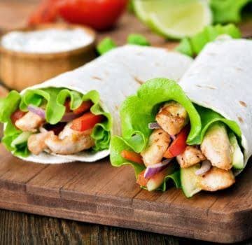 Wraps de Pollo