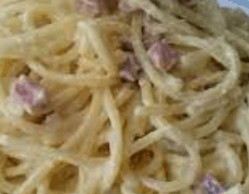 Espagueti al Jamón