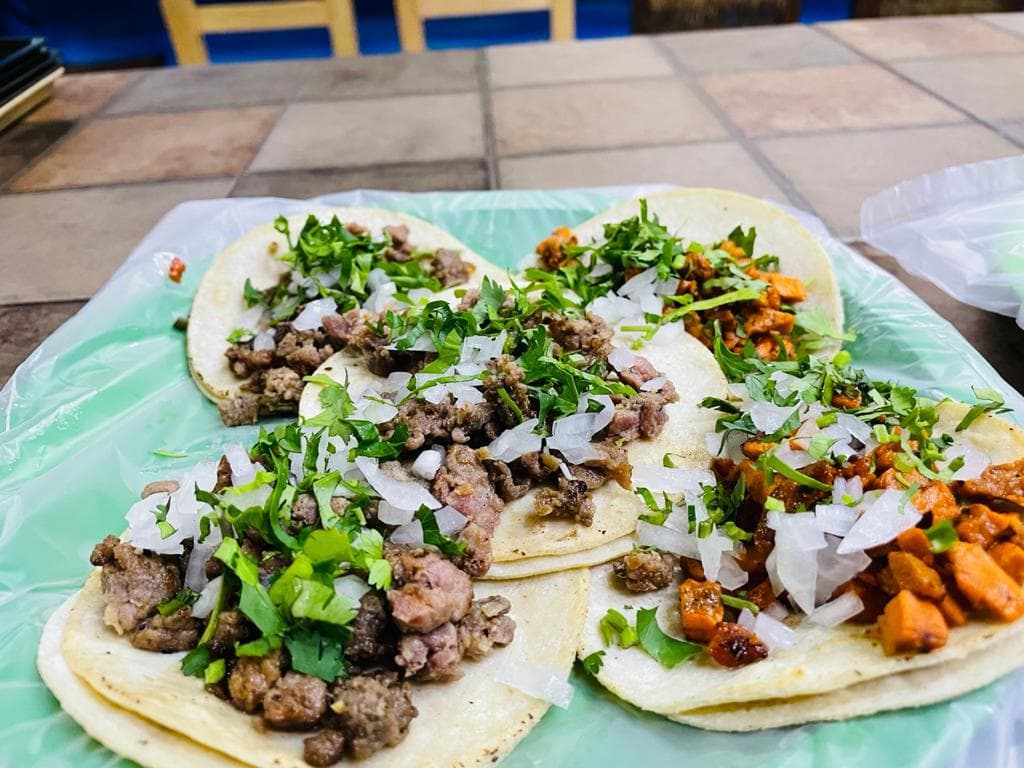 3 Tacos de Arrachera