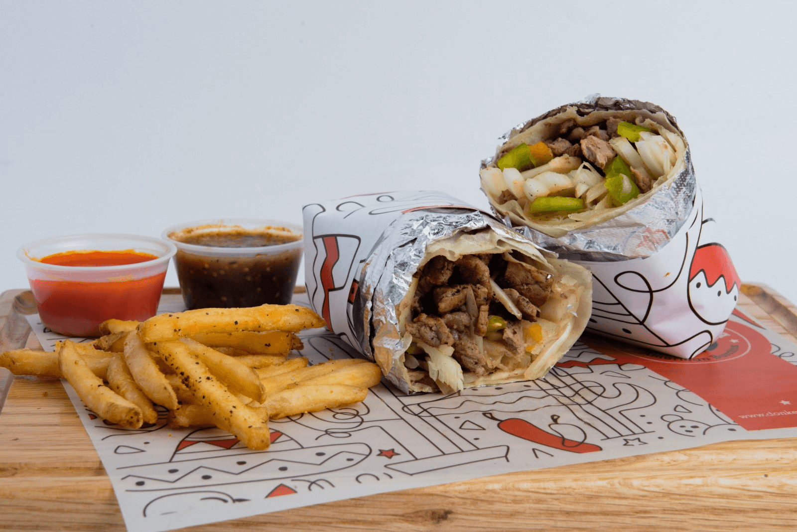 450grs. Steak Burrito