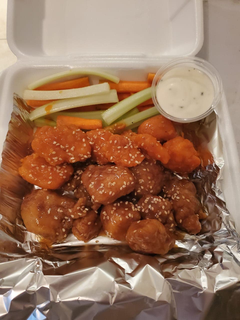 Crazy Hot BBQ con Papas para 4