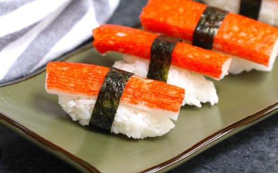 Sushi Nigiri Kani Kama