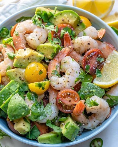 Camarón Salad