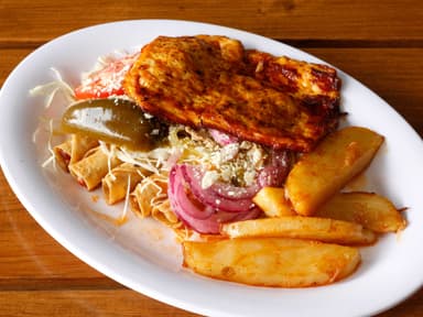 Orden de tacos con pz adobera