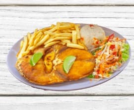 Bagre Frito + Bebida