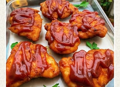 1/2 Kg De Pollo Bañado En Salsa Chipotle