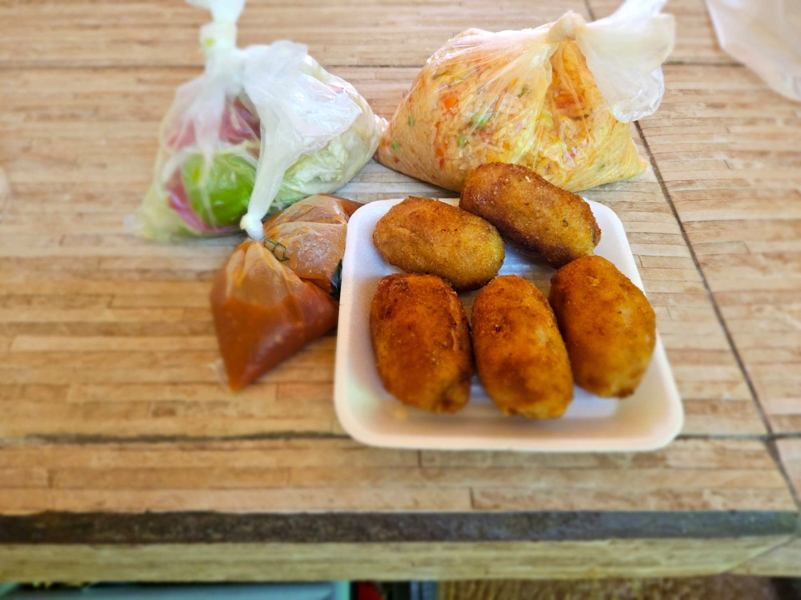 5 CROQUETAS DE ATUN ( no agua)