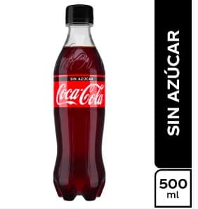 Coca Cola sin Azúcar 500 ml
