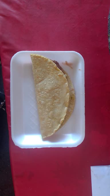taco de chorizo