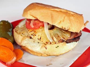 Hamburguesa Hawaiana