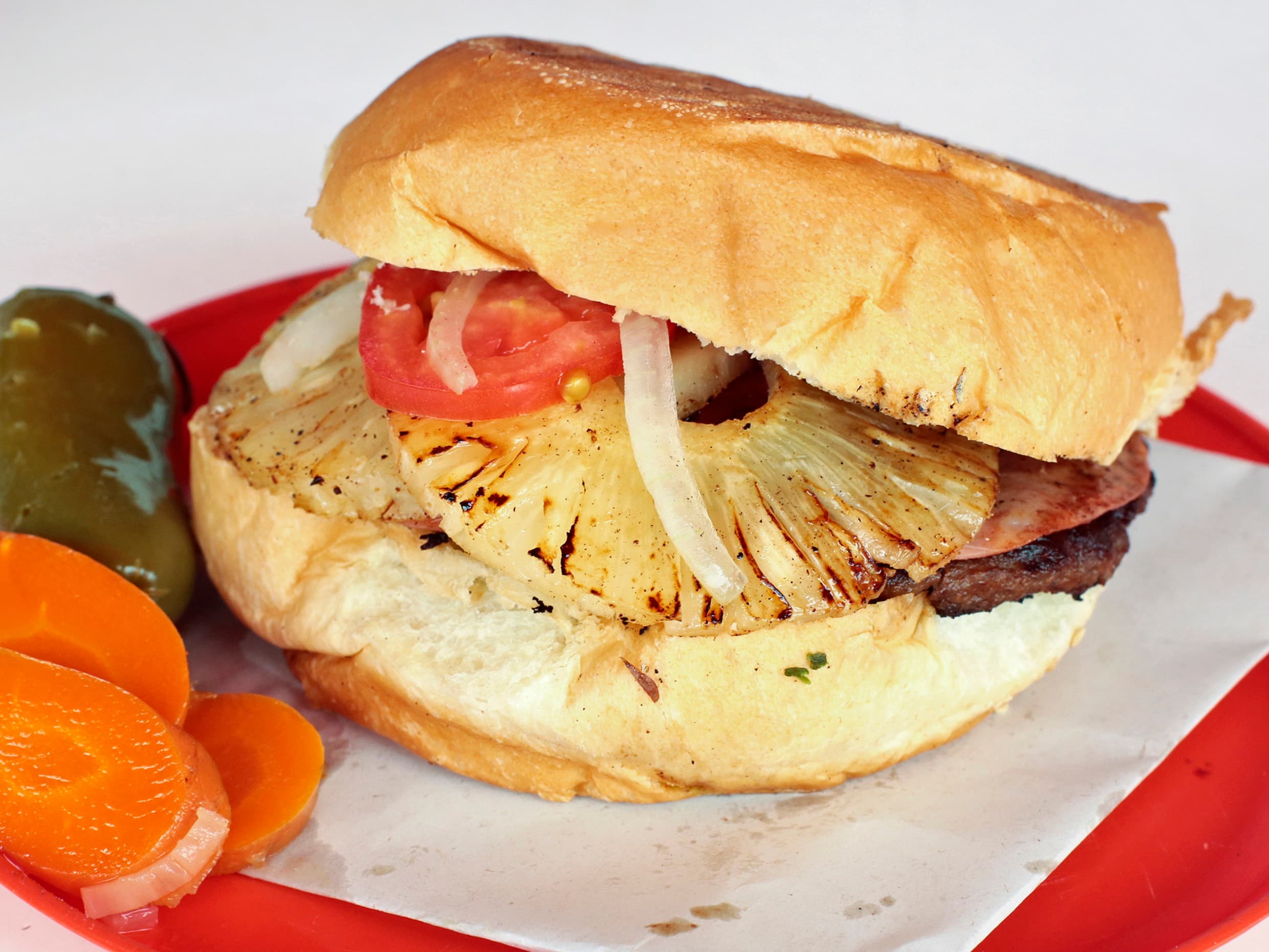 Hamburguesa Hawaiana