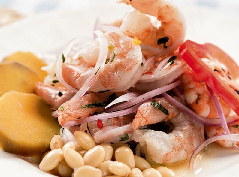 Ceviche de Langostinos