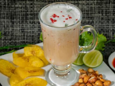 Leche de tigre con chicha