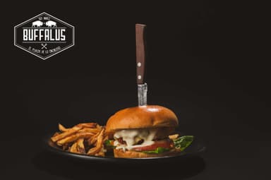 Combo Buffalus Burger + Te