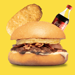 Eggy Burger Combo