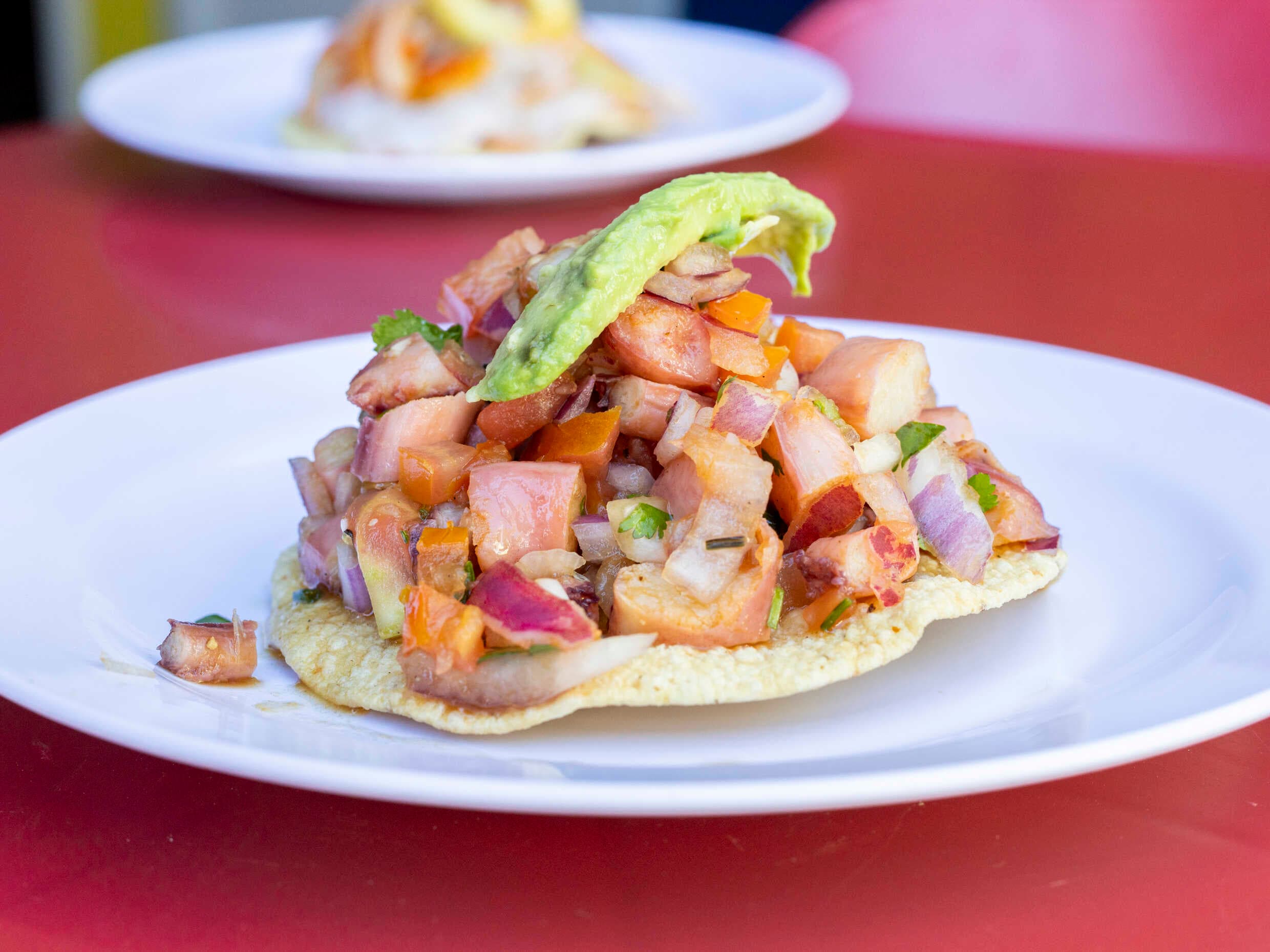 Tostada de Calamar