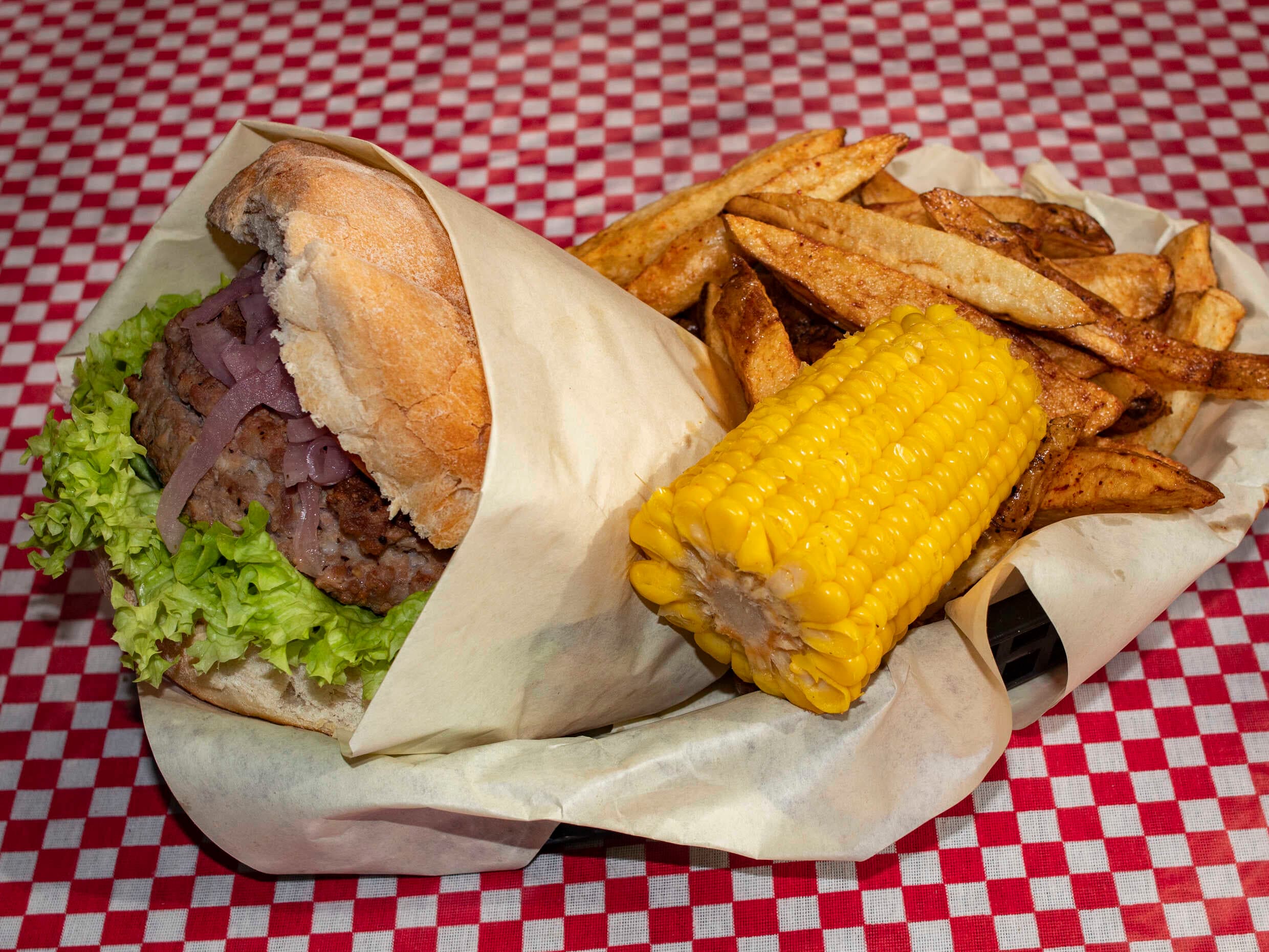 Hamburguesa 50/50