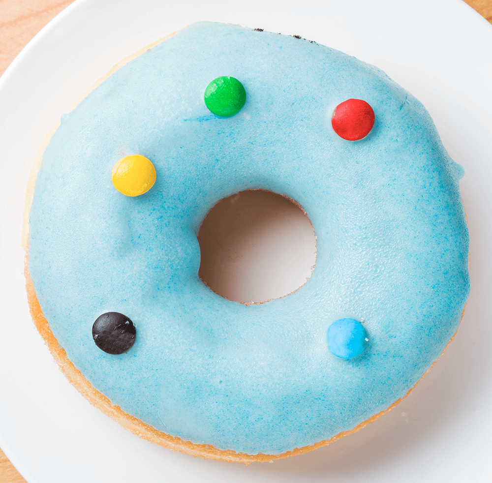 Donut Light Blu