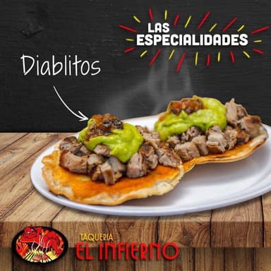 Diablitos con Bistec