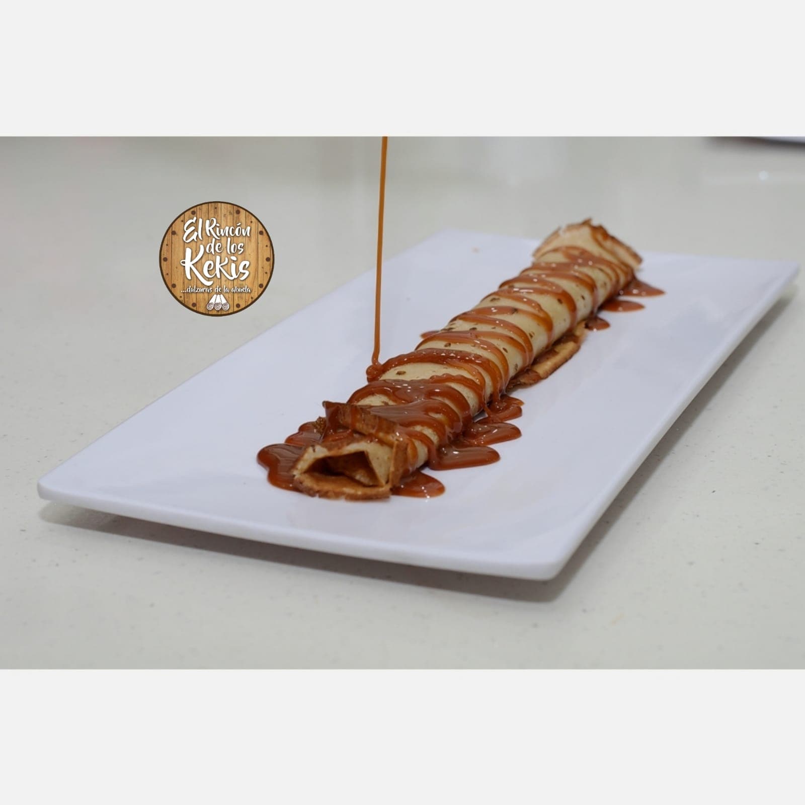 Keki con Cajeta