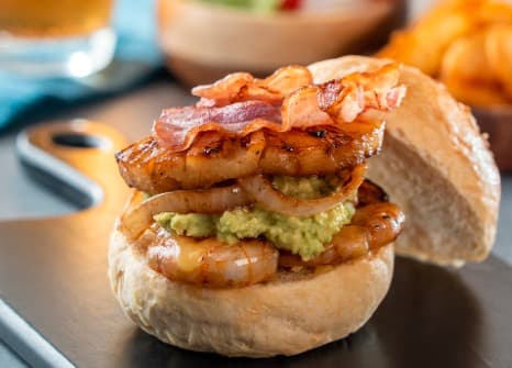 Hamburguesa de Camarón