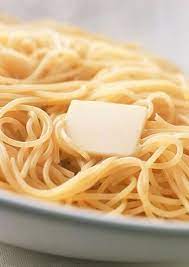 Espagueti con Mantequilla