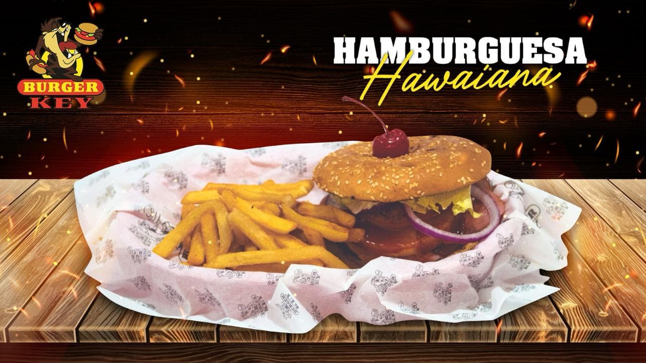Hamburguesa Hawaiana