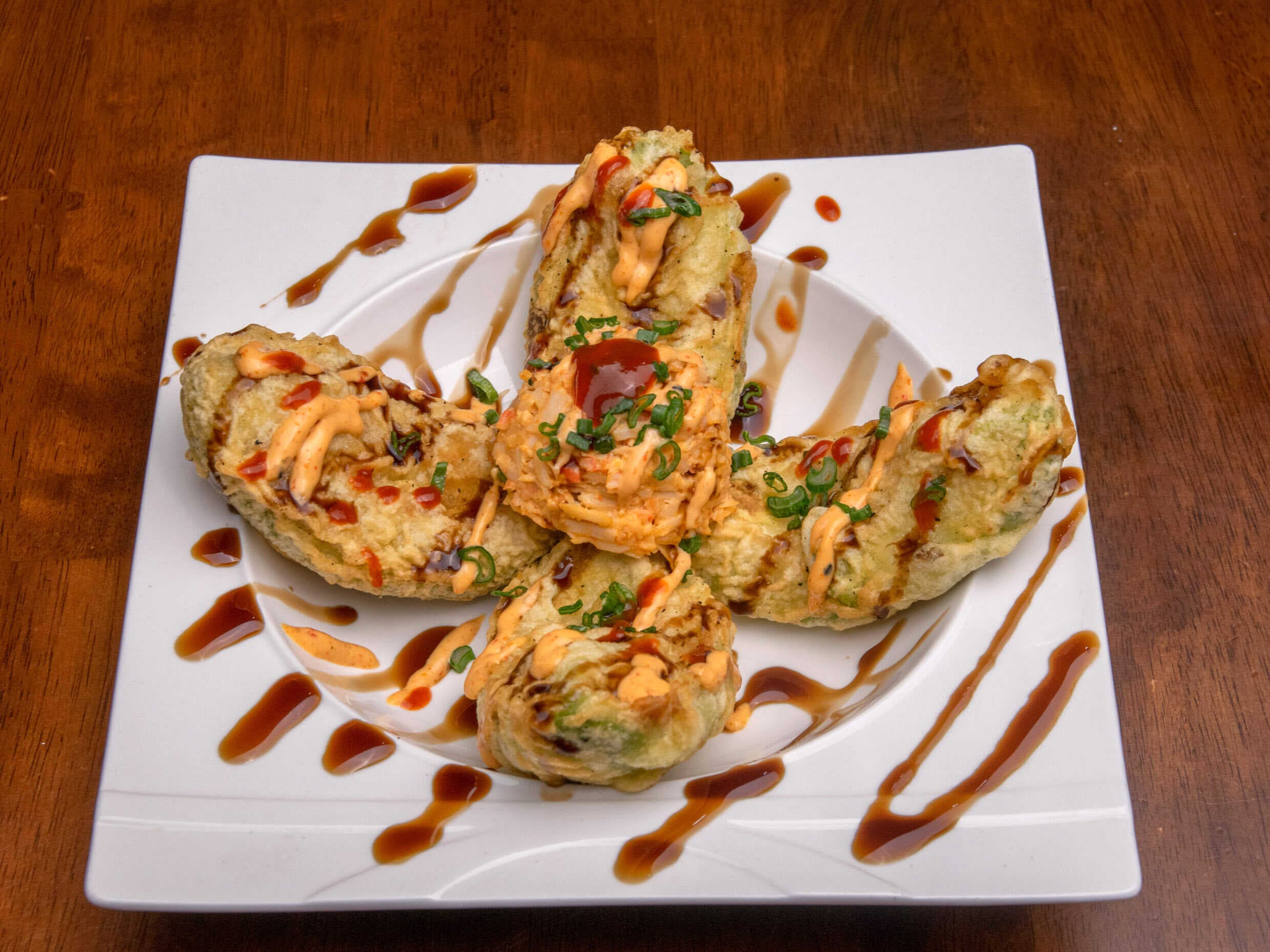 Aguacate tempura