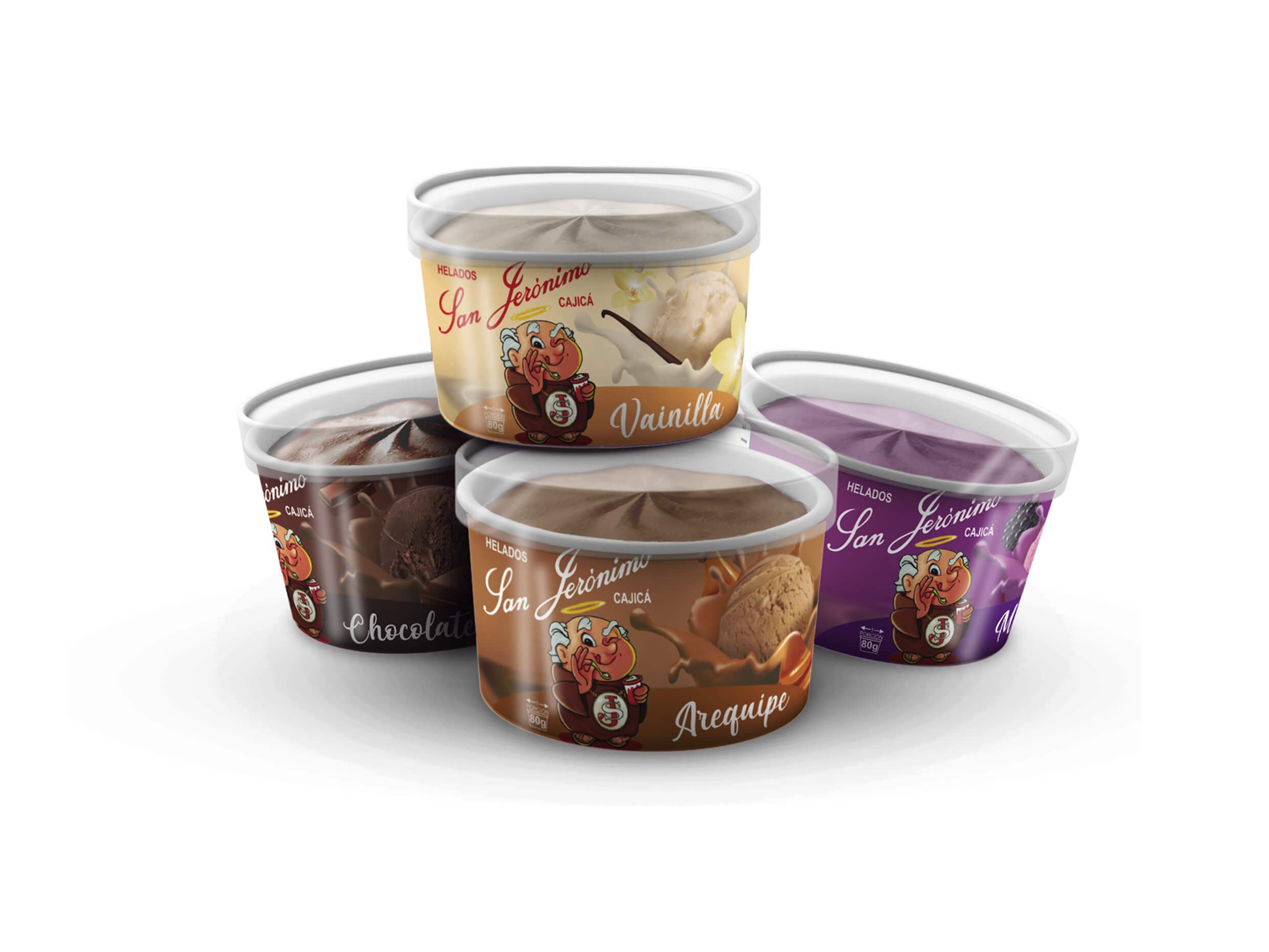 Helado San Jerónimo Vaso