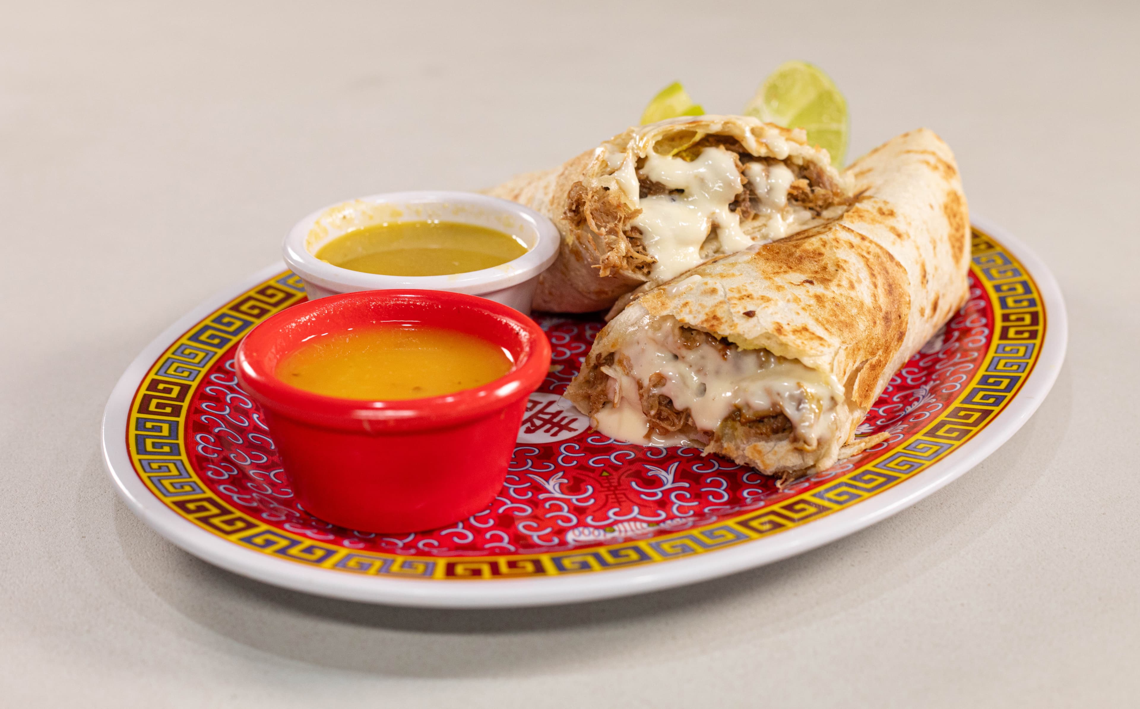 Burrito Combinado de Asada y Deshebrada