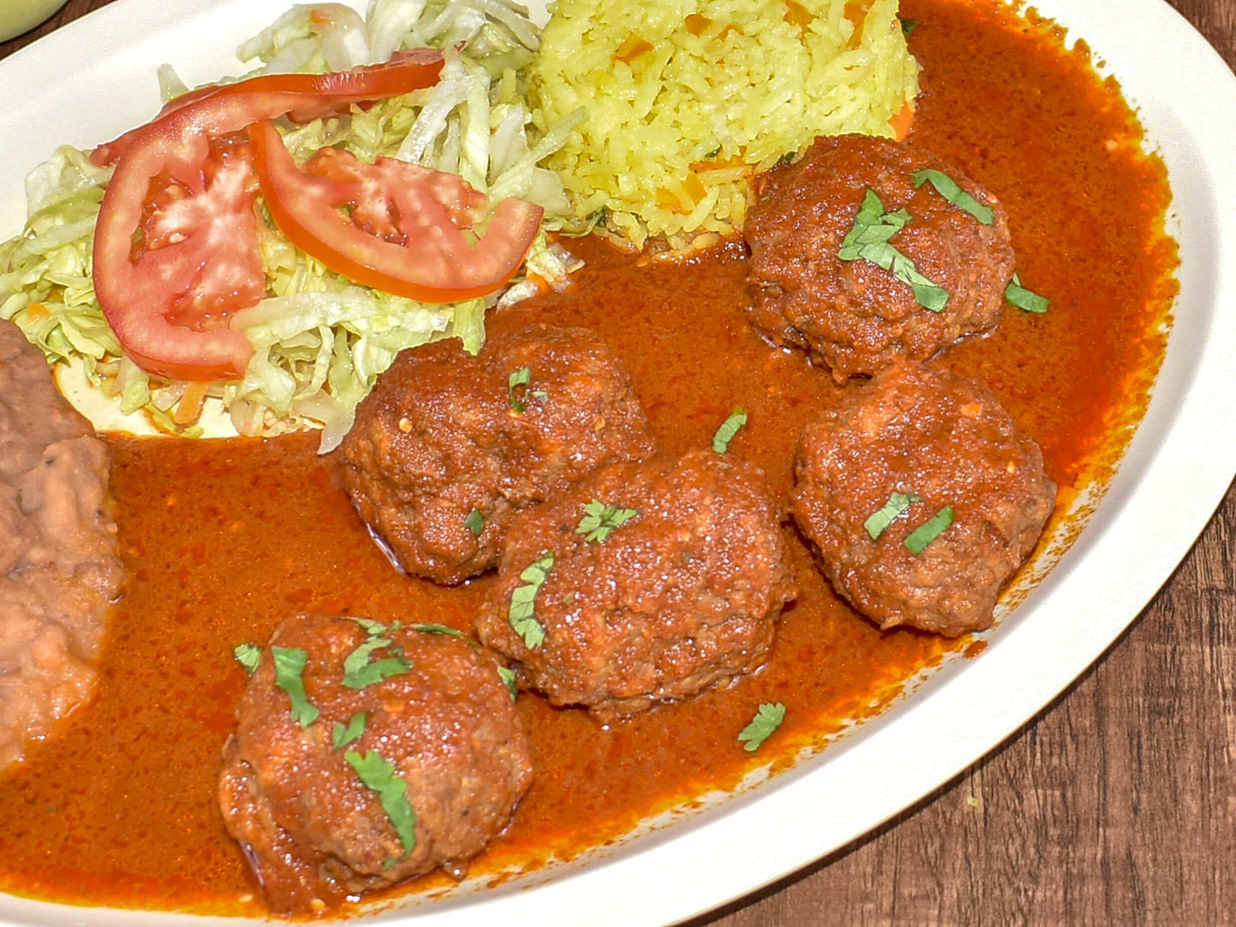 Albóndigas al Chipotle