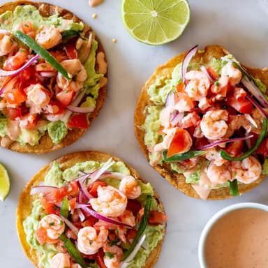 Tostadas Camarón