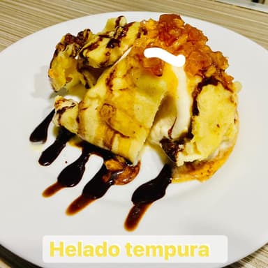 Helado Tempura