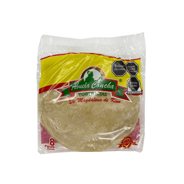 TORTILLAS DE HARINA ABUELA CONCHA 8 pza
