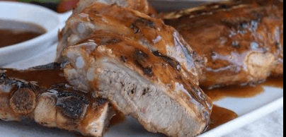 Plato de Costilla BBQ