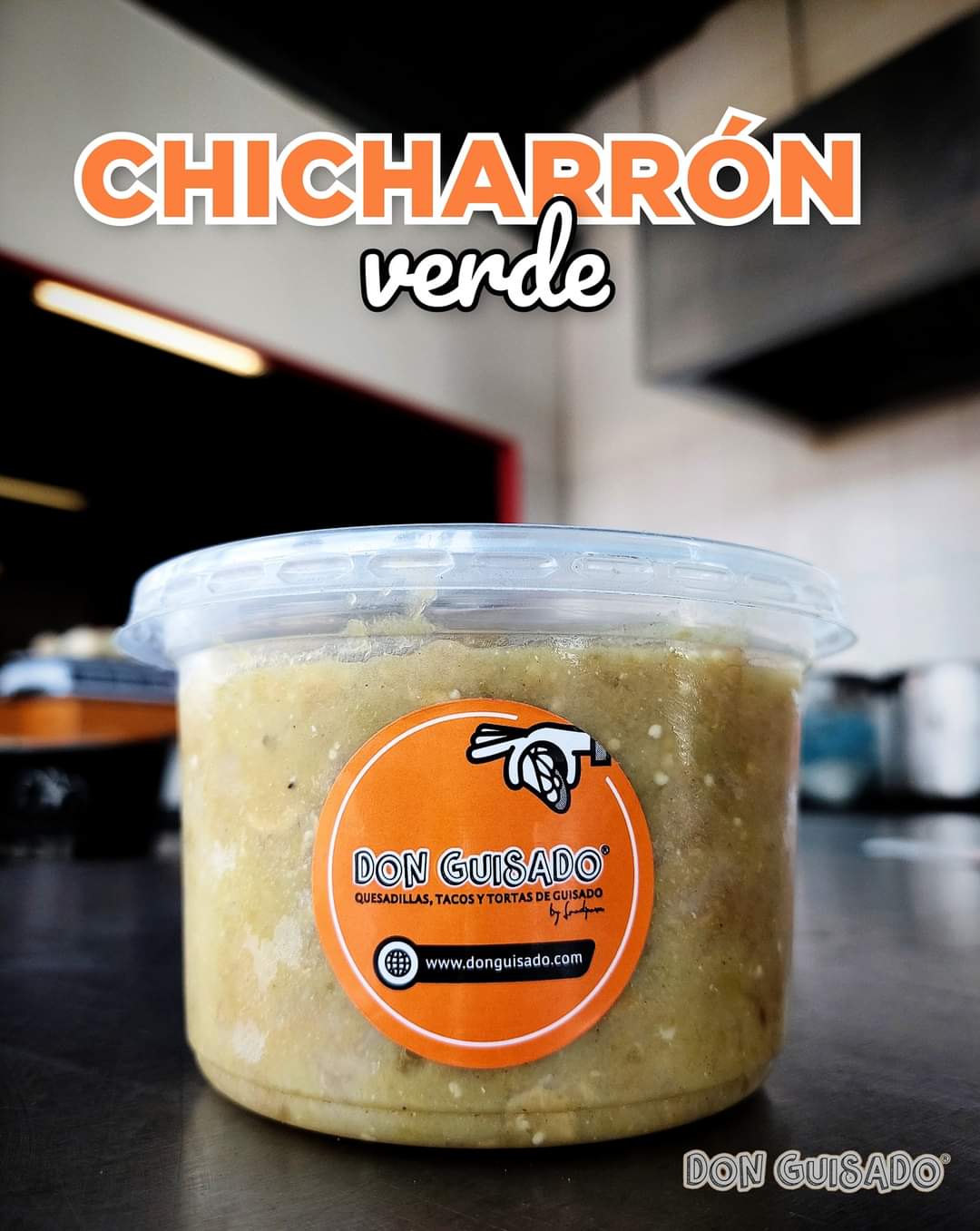 Chicharrón Salsa Verde 1/2 Lt