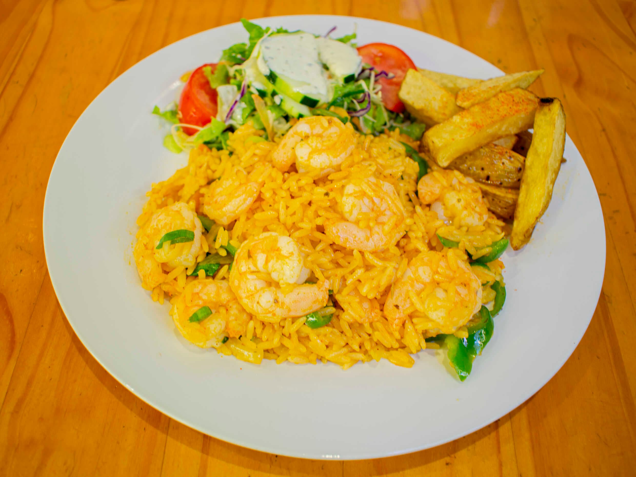 Arroz con Camarones