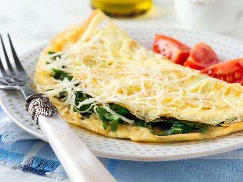 Omelette Espinaca
