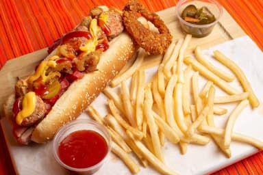 Mr. Big Hot Dog Cubano