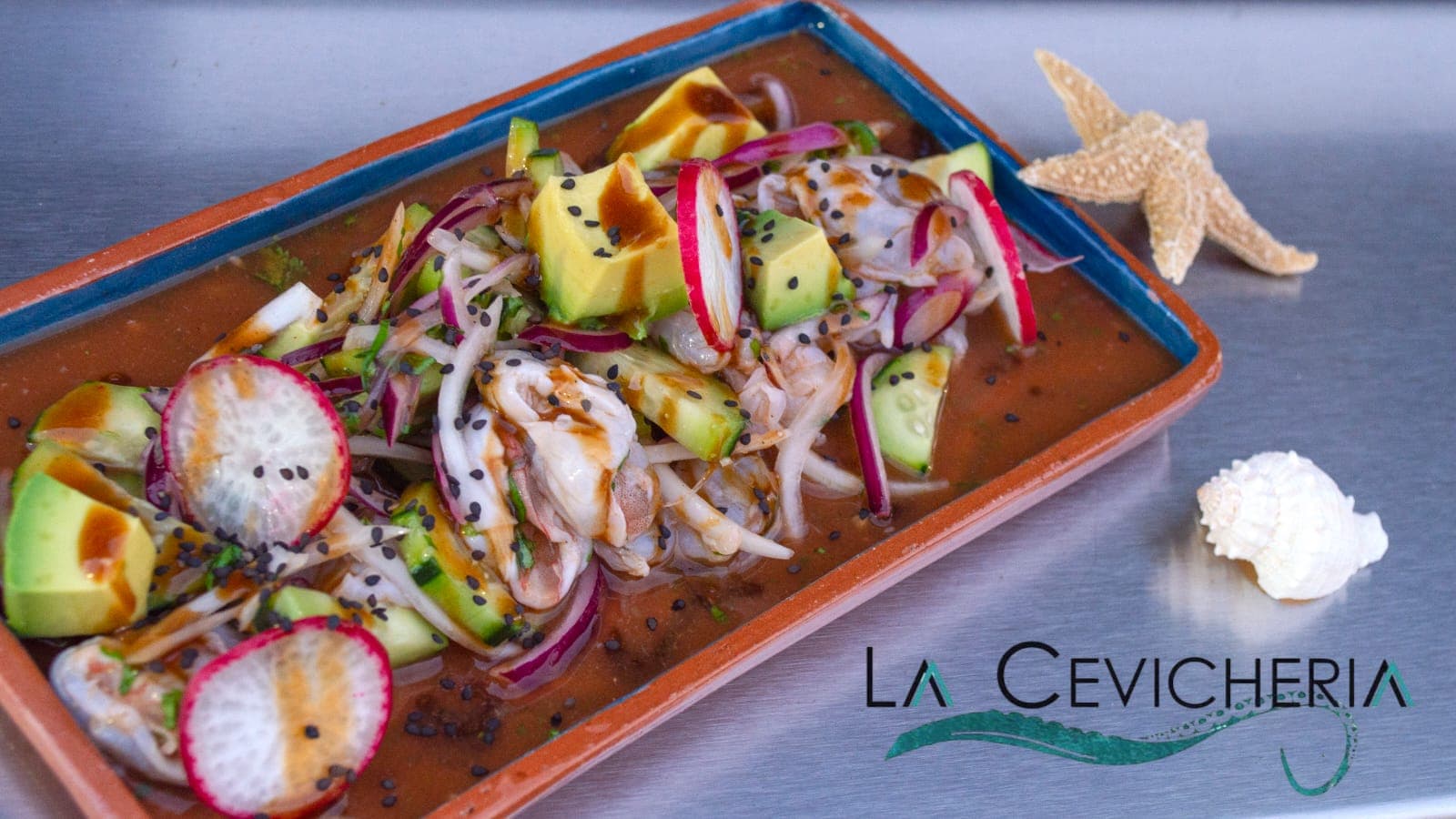 Aguachile de Camarón Perla Negra Grande.