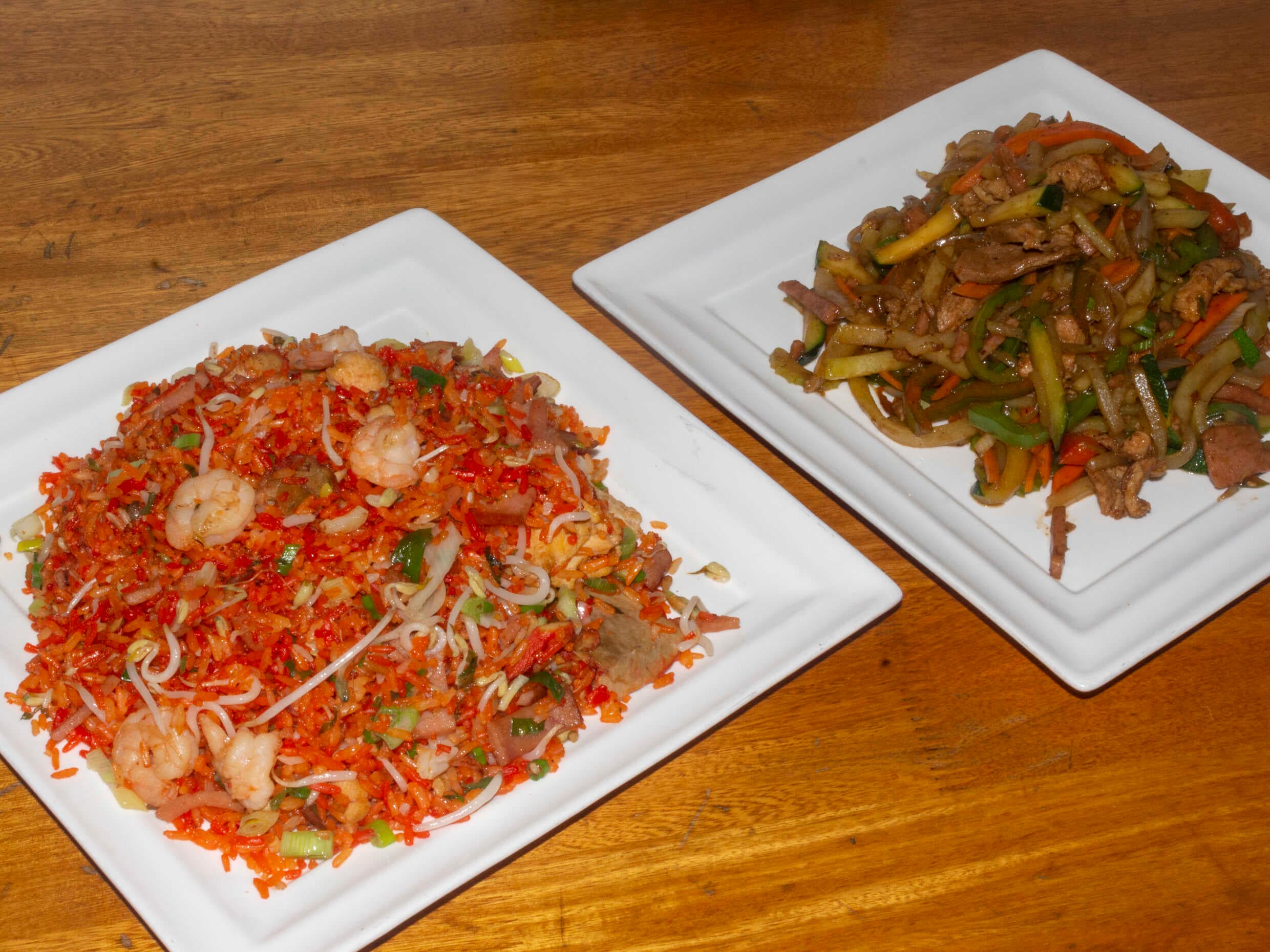 Arroz Estrella y Chopsuey
