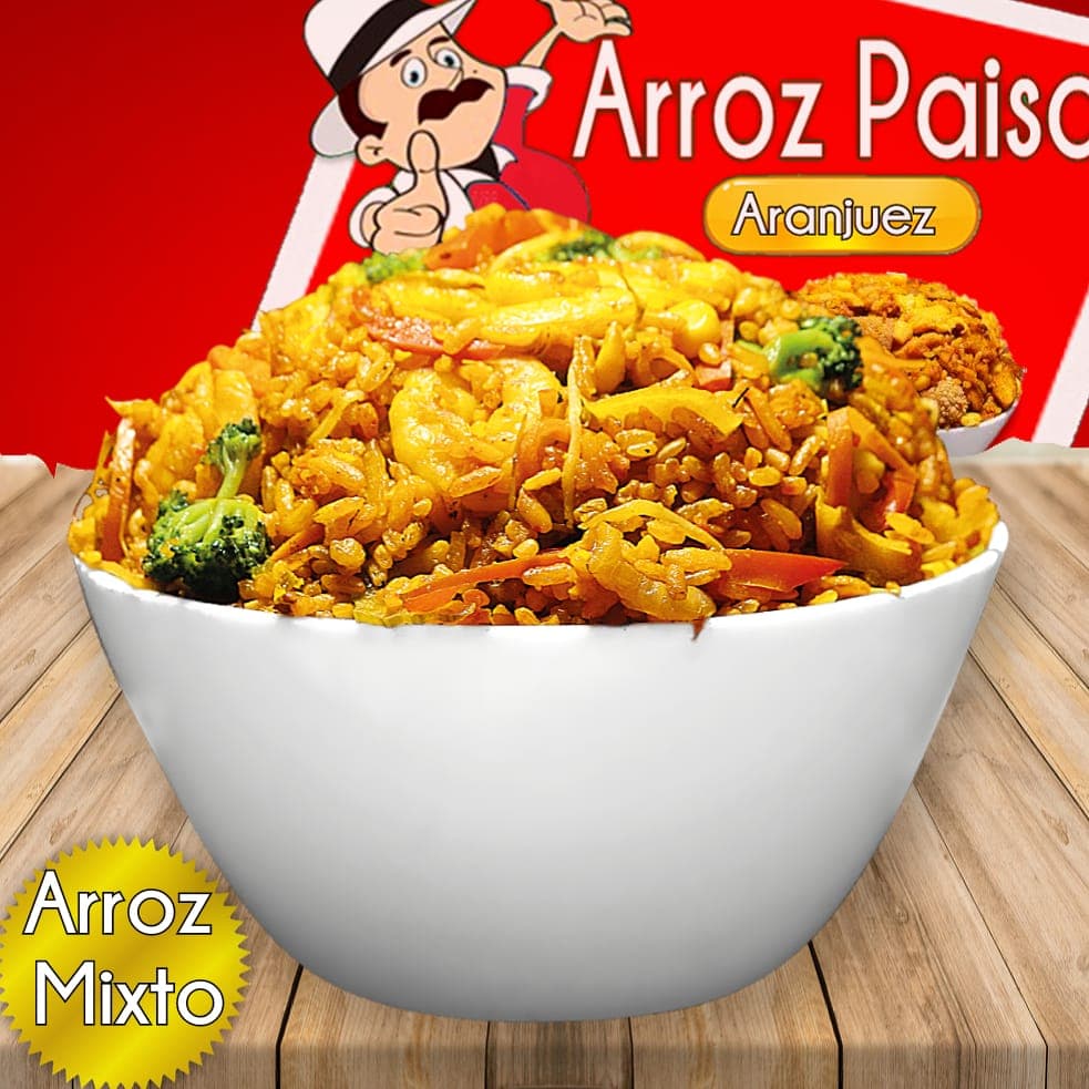 Arroz Pollo & Camaron 8 Personas (1800gr)