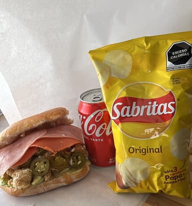 Lonche Aguacatoso 2 Carnes Frías Combo