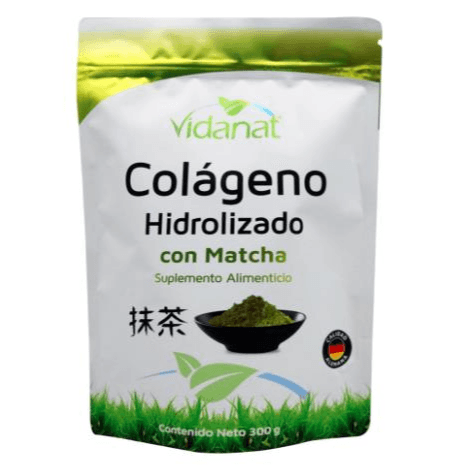 Colágeno Hidrolizado Puro con Matcha 300 g