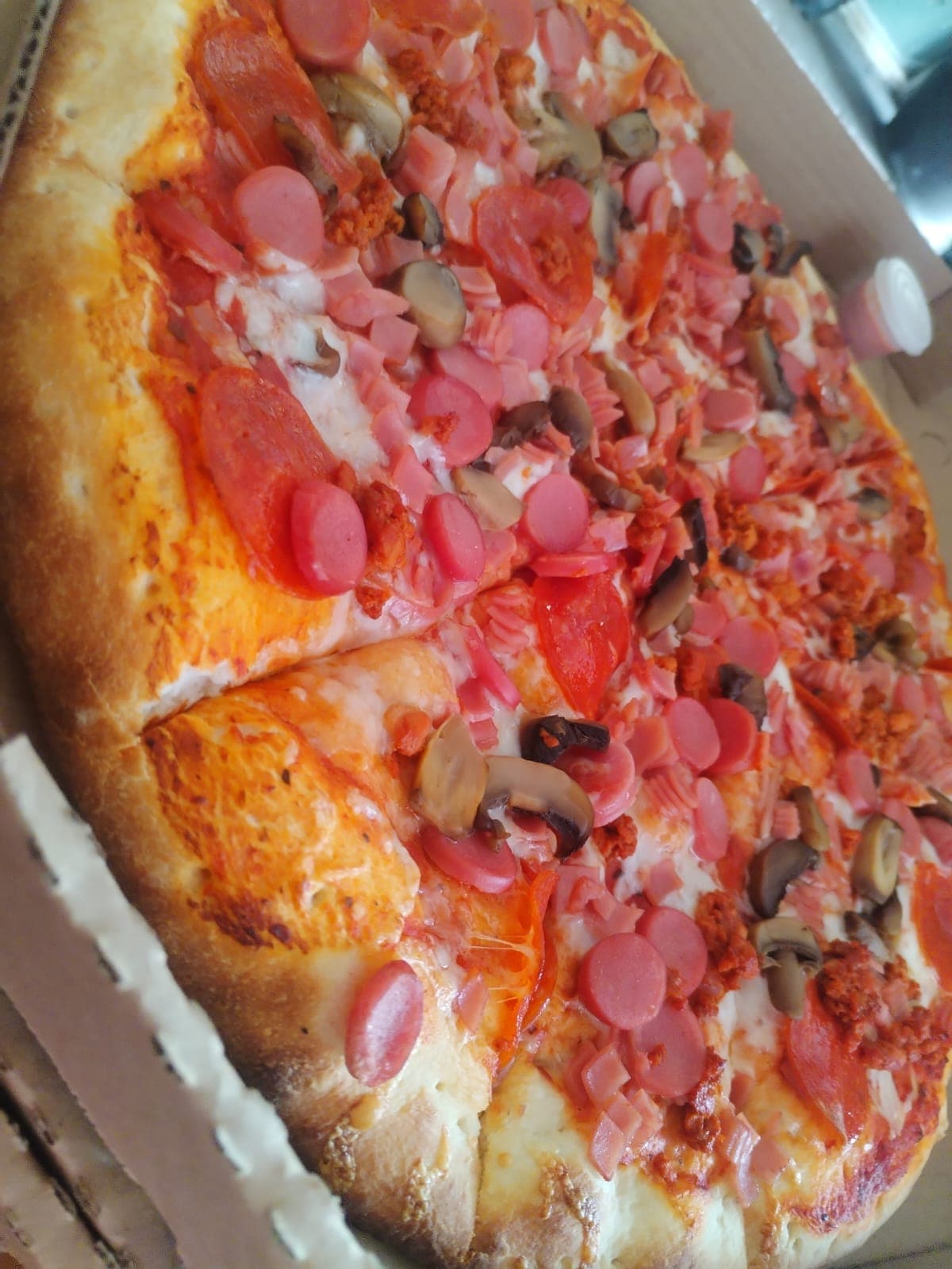 Combo 2. Dos Pizza G+Refresco+Papas