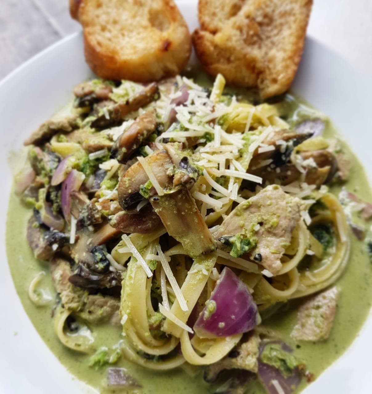 Fetuccini bistecca di manzo
